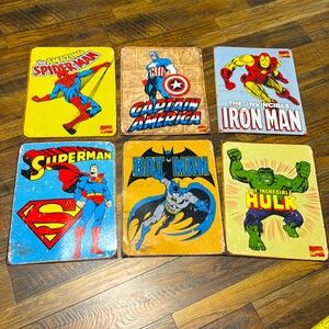 Retro Comic Authentic Collectible Metal Tin Signs 12x16 in.